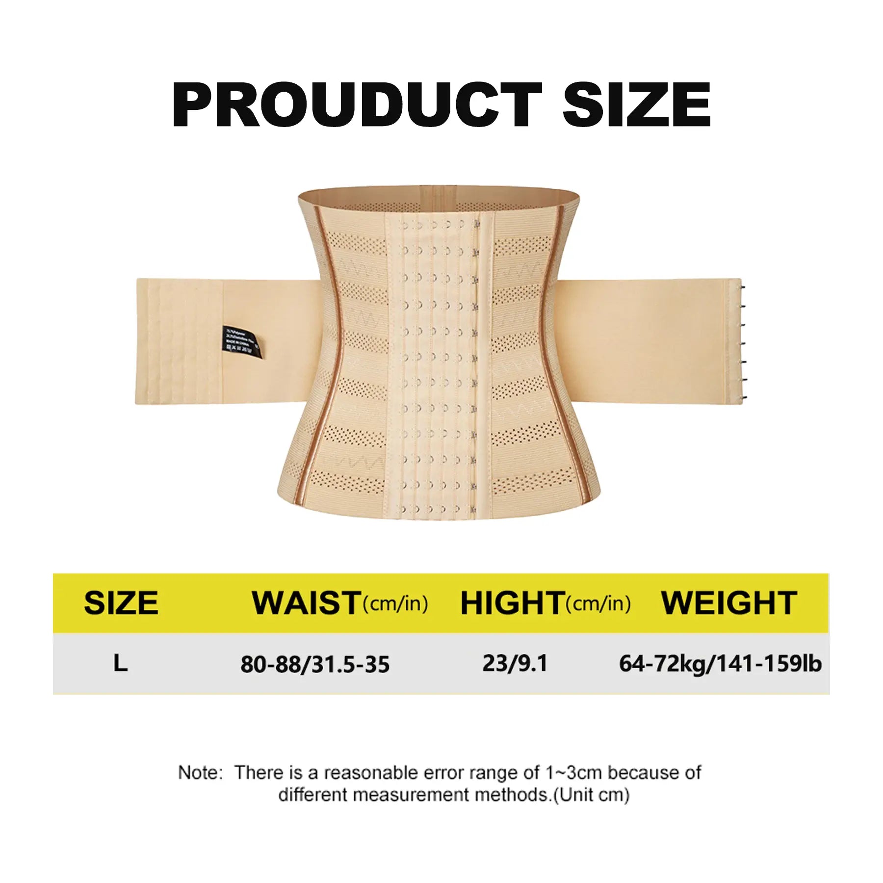 Waist Trainer for Women Corset Shapewear for Women - Waist Cincher Trimmer Ab Belt Tummy Control Body Shaper Corset Shaper Belt - Good Helper for Sports