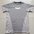 2026 New Men'S Compression Quick Dry Skinny Fit Short Sleeve Athletic T-Shirt for Gym Workout Fitness Running Sport Bodybuilding