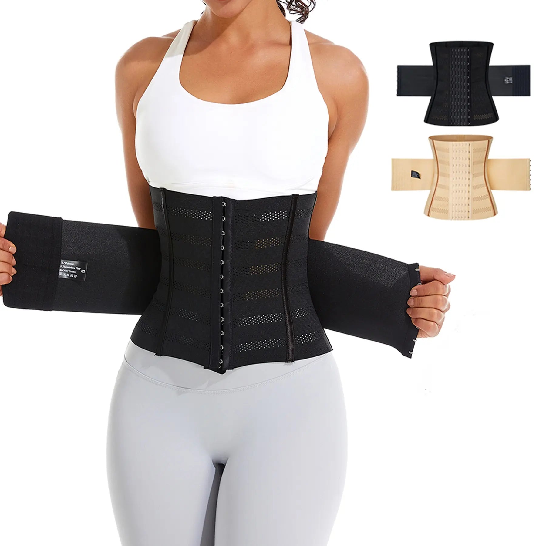 Waist Trainer for Women Corset Shapewear for Women - Waist Cincher Trimmer Ab Belt Tummy Control Body Shaper Corset Shaper Belt - Good Helper for Sports